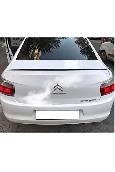GARDENAUTO Citroen C-elysee Siyah Piano Black Bagaj Üstü Spoiler - Spoyler Ba...
