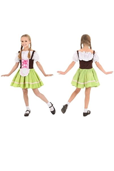 Bkmc Alman Kız Çocuk Kostümü | Gretel Kostümü