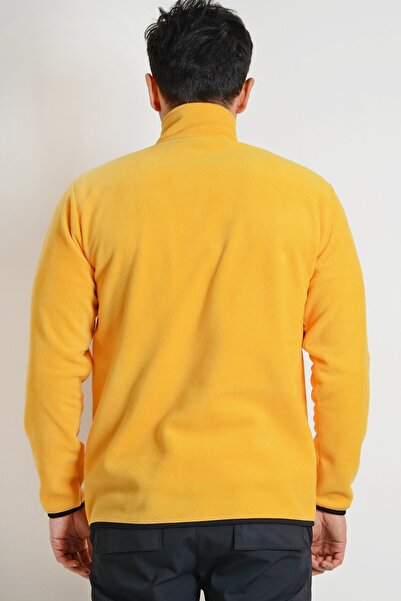 ModaCanel Monel Μισό φερμουάρ κίτρινο φλις Mnlp001008