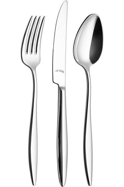 Aryıldız Elegant Prestige - 18 Piece Stainless Steel Spoon Knife Set, 6 Person