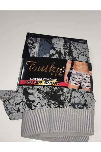 Tutku Elestan Printed Boxer Short Xl