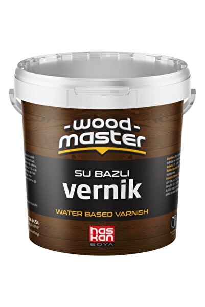 HASKAN BOYA Haskan Woodmaster Su Bazlı Vernık 0,7 Kg / 0,6lt