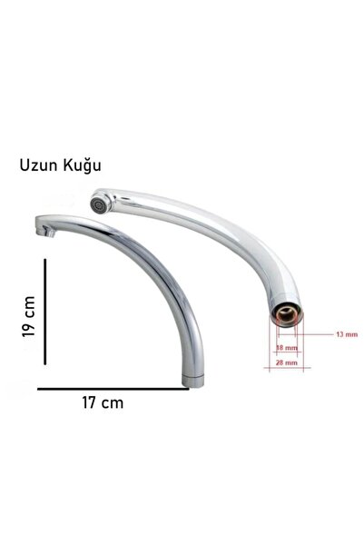 Sardıcı Mutfak Bataryası Mix Borusu Uzun Boru