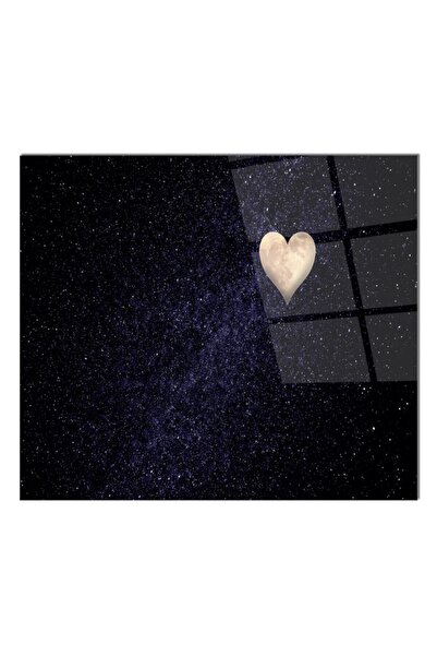 Genel Markalar 60x52 Cm Cam Ocak Arkası Koruyucu Tezgah Ankastre Arkası Koruyucu | Gökyüzü