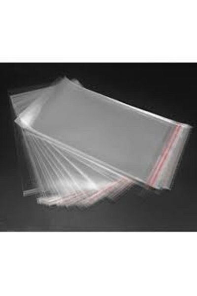 baz plastik 35 Cm X 50 Cm Transparent Tape Adhesive Gelatin Bag 25 Pieces Opp