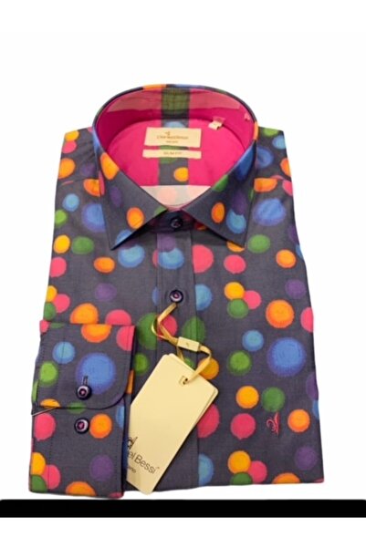 Daniel Bessi Dijital Baskı Gömlek