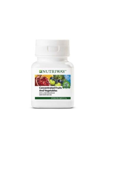 Amway Concentrated Fruit and Vegetables Nutriway 60 Tablets (Fruit Vegetable Concentrate)