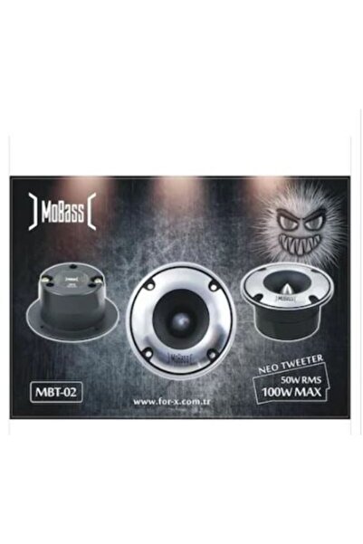MOBASS Mbt-02 Tweeter Çifti 200w Amfı Uyumlu Krıstal Yuksek Tızz