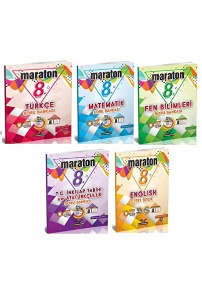 Maraton Yayınları 8. Sınıf Maraton Yayıncılık 5'li Soru Bankası Seti