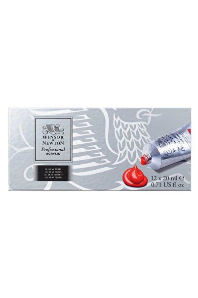Winsor Newton Winsor & Newton : Professional Akrilik Boya Seti : 12 X 20 Ml Tüp
