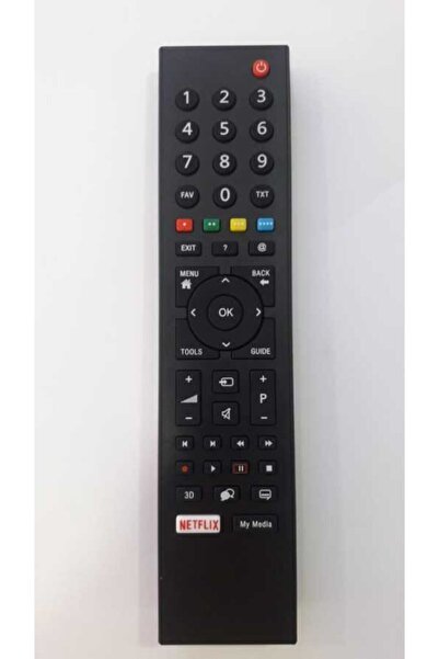 Arçelik Led Tv Kumandası Netflix Tuşlu Smart Led Tv Uyumlu Kumanda Fully 300n