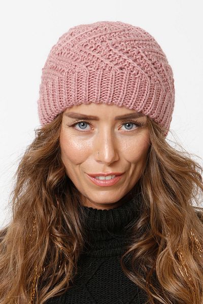 Vemod 36 Lined Knitwear Knitted Beanie - Salmon