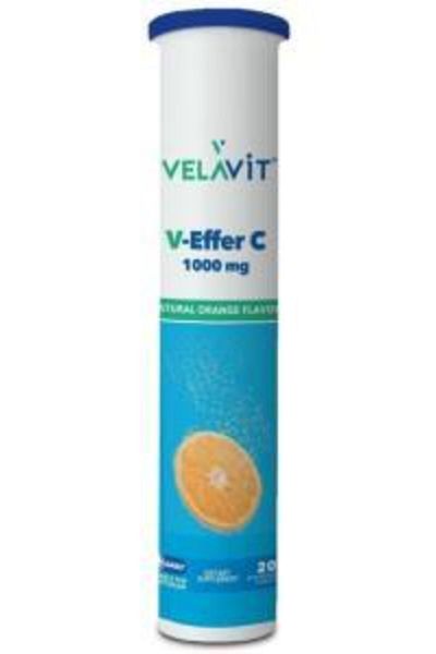 Velavit V-effer C 1000mg Effervesan 20 Tablets