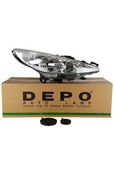 Depo Peugeot 207 Sağ Far () Yıl 2006- Ve Üzeri 620695