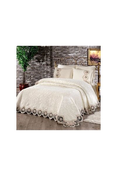 fibella French Lace Blanket Set 6 Pieces