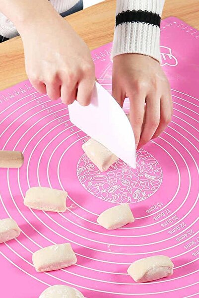 SAVORYHOME Home Silicone Dough Rolling Mat Silpat Large Size 50X40 cm