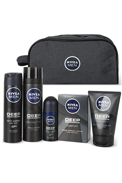 NIVEA Kişisel Bakım Çantalı Erkek Bakım Seti