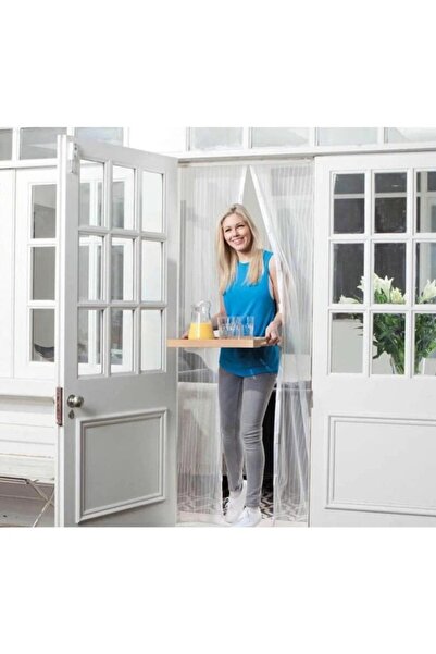 Generic Brand Plasa magnetică pentru ușă cu magnet 210 X 120 Cm