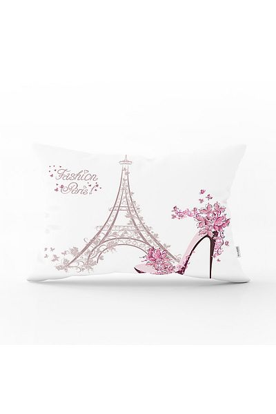 Realhomes Fashion Paris Ειδικά Σχεδιασμένο Διακοσμητικό Ορθογώνιο Μαξιλαροθήκη Ριχτάρι