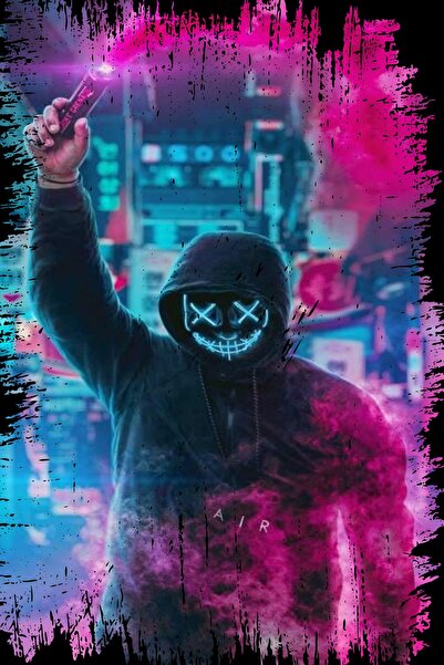 hediyeniburadabul Ρετρό ξύλινη αφίσα τοίχου