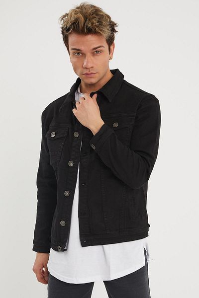 DawRazz Мъжко дънково яке Slim Fit