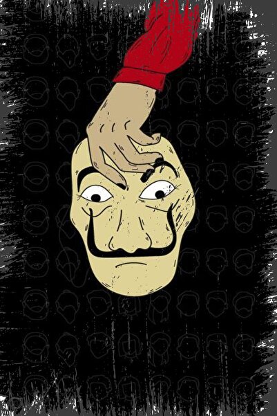 hediyeniburadabul Ρετρό ξύλινη αφίσα τοίχου