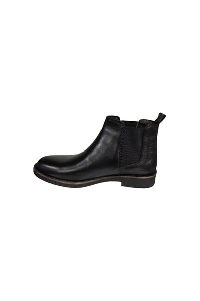 Ars Black Leather Orthopedic Boots129907