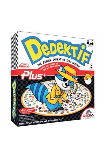 Redka Akıl Oyunları Aile Oyunu Dedektif Plus Akıl Oyunu