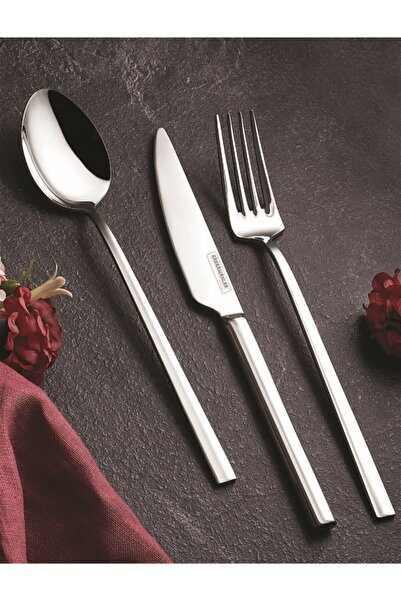 Kahramanlar Flora 84 Parça Çatal & Bıçak & Kaşık Seti