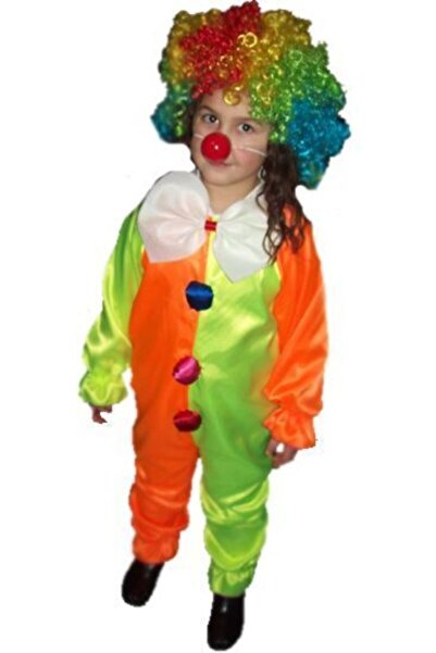 Bkmc Унісекс дитячий костюм клоуна Модель-1