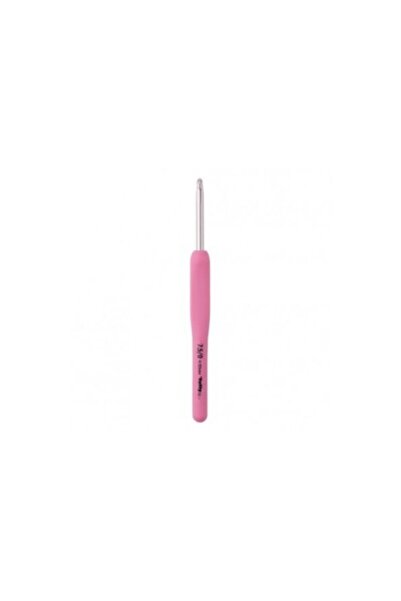 Prestij Boncuk Tulipan Etimo Ružičasta Vuna Kukica za heklanje 4.5 mm