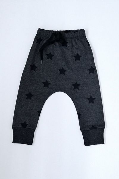 GÖKÇECİK TEKSTİL Children's Baggy Trousers Star Patterned