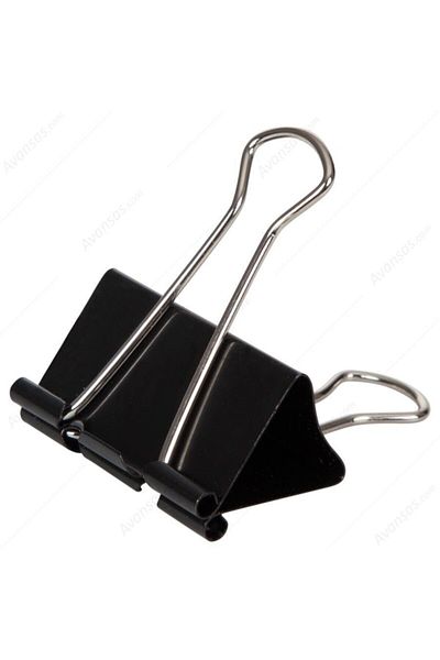 Mas 930 Omega Steel Clamp 32 mm Black