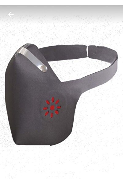 Ersav Gri Bağlamalı Burun Telli 7 Kat Filtreli Yıkanabilir Nano Maske Tse Ona...