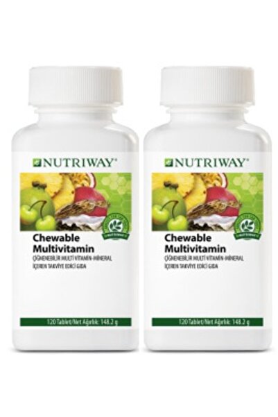 Amway Chewable Multivitamin Nutrıway™ 120 Tablet 2 Adet