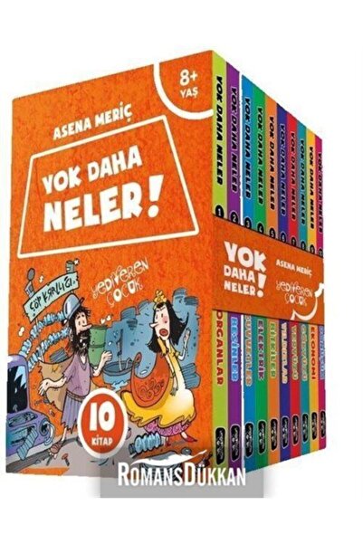 Yediveren Çocuk Yok Daha Neler Seti 10 Kitap Takım