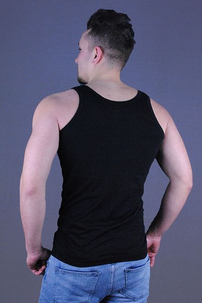 JoCox Black Modal Combed Cotton Men's Athlete