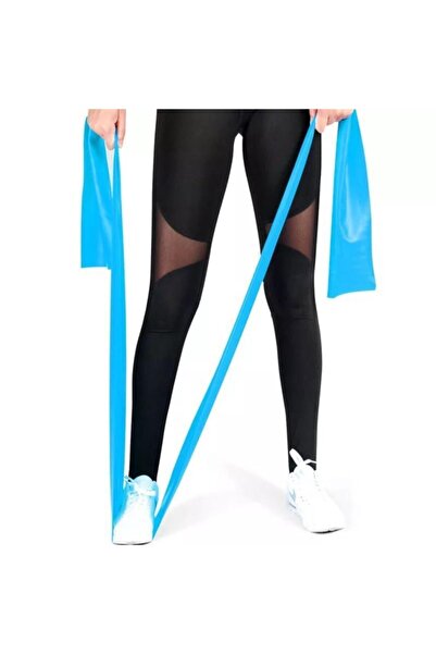 Leyaton Pilates Bandı Jimnastik Plates Lastiği 120x15 Cm Egzersiz Aerobik Ban...