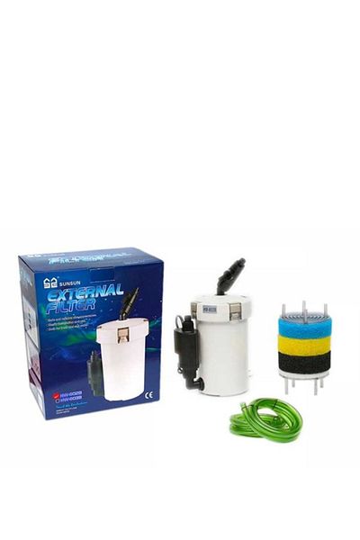 SunSun HW-602B فلتر خارجي 400 لتر/ساعة 6 وات 1.5 لتر دلو