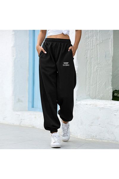 BSBSPOR Elastic Waist Joggers Keep Pants Φούτερ παντελόνι