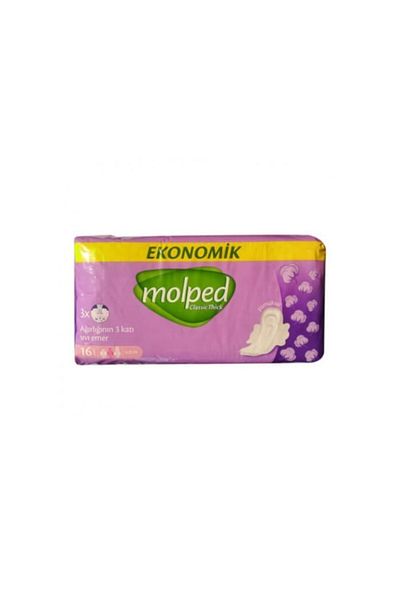 Molped Winged Long Economic 16 Pieces (3 Pieces)