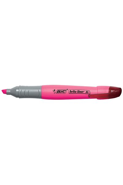 Bic Brite Liner Xl Highlighter Pink891397 10 Pieces (1 Pack 10 Pieces)