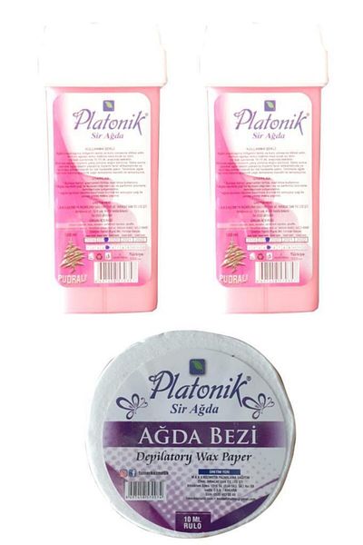 Platonik Cartridge Waxing (2 pcs)+Waxing Tape Cloth Paper (1 Piece)