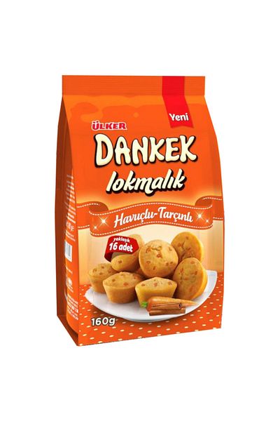 Ülker Dankek Turkish Delight with Carrot and Cinnamon 160Gr * Pack of 4
