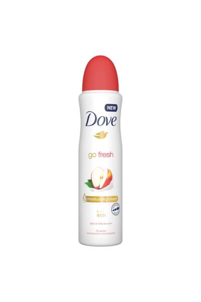 Dove Αποσμητικό Σπρέι Go Fresh με άρωμα Μήλου και Λευκού Τσαγιού 150ml X 3