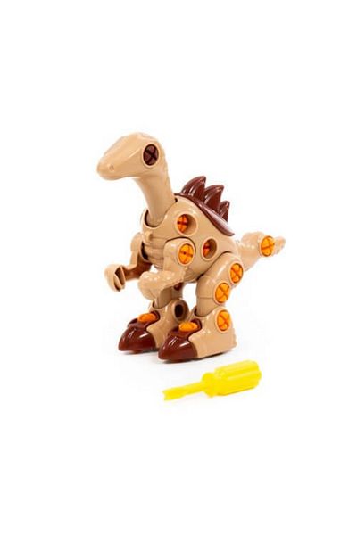 Polesie Toy 76809 Dinosaur Building Kit Wheeled Educational 36 Pieces