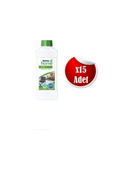 Amway Home Loc Çok Amaçlı Genel Temizleyici 1 Lt X 15 Adet + Pompa Hediyeli
