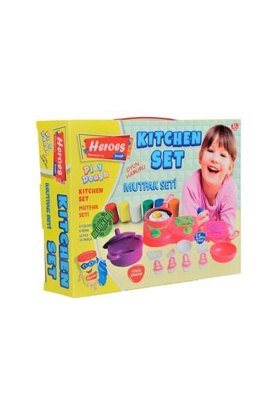 DuyuMarket مجموعة صلصال المطبخ - 15 قطعة