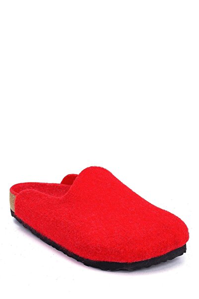Bequemere Cork Sole Wool 413q Model Orthopedic Women's Slippers