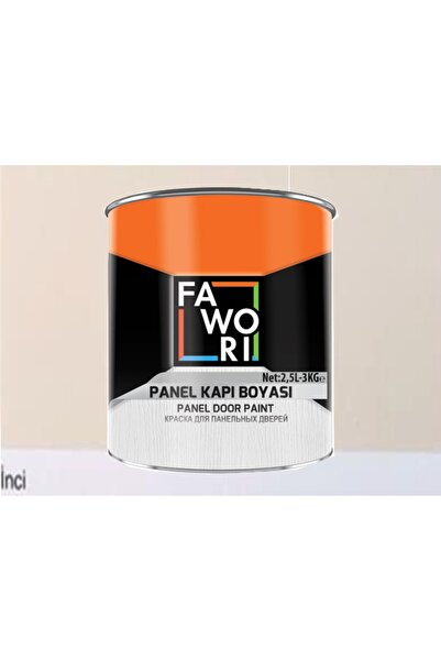 Fawori Su Bazlı Panel Kapı Boyası 2,5 Lt-inci Rengi